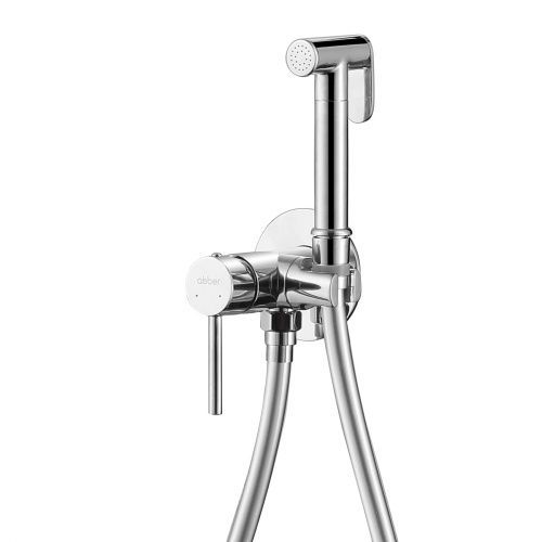 Гигиенический душ со смесителем Abber Wasser Kreis AF8125 хром