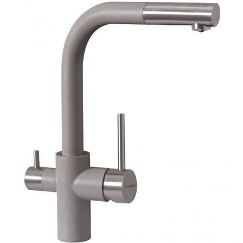 Смеситель для кухни Florentina Кристалл 333.32H.2123.305 на мойку серый