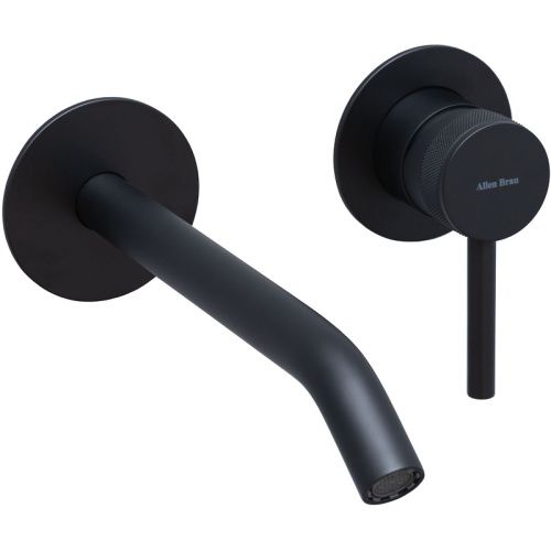 Смеситель для раковины Allen Brau Priority 5.31A03-31 встраиваемый в стену черный