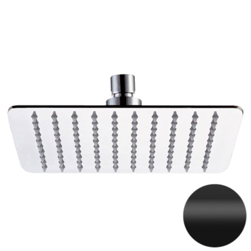 Верхний душ Daniel A577CM2515 25х25 черный