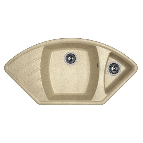 Кухонная мойка Dr.Gans Габи 25.050.E1015.405 100х50 цвет бежевый поверхность матовая