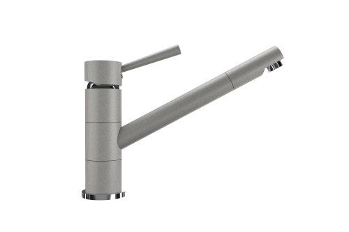 Смеситель для кухни Ulgran Classic U-025-310 на мойку серый