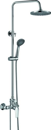 Душевая стойка Rush ST4235-10 настенная цвет хром