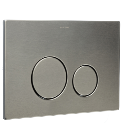 Клавиша смыва механическая Boheme 649-GM цвет черный