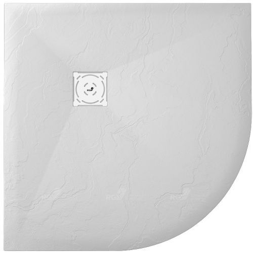 Душевой поддон из искусственного камня RGW Stone Tray 16153100-01 100х100 белый без ножек