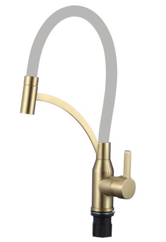 Смеситель для кухни Fmark FS8244C-04 на мойку золото