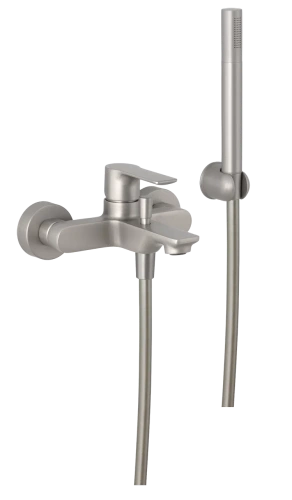 Смеситель для ванны Remer Energy EY02XV настенный сталь