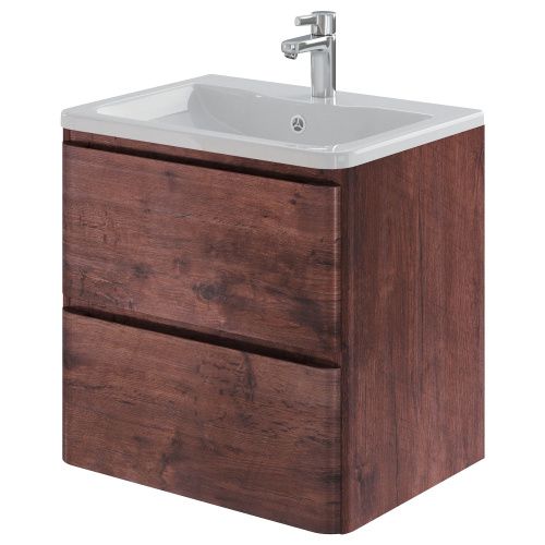 Тумба с раковиной Итана Roberto CS00090046 цвет коричневый