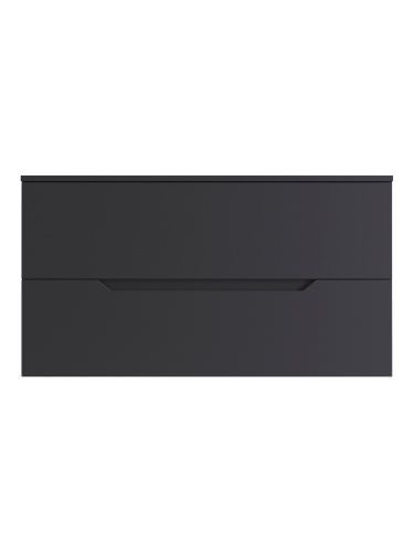 Тумба под раковину Orange Line Li-100TugMDF 100х50 подвесная цвет серый