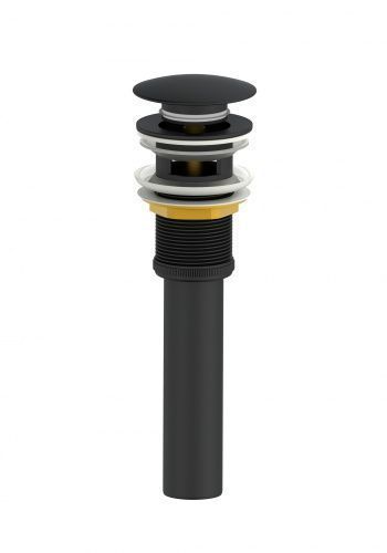 Донный клапан Wonzon & Woghand WW-88SS03-MB черный