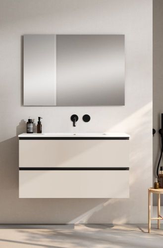 Тумба под раковину Visobath Granada 70456/87605 100х50 подвесная цвет бежевый