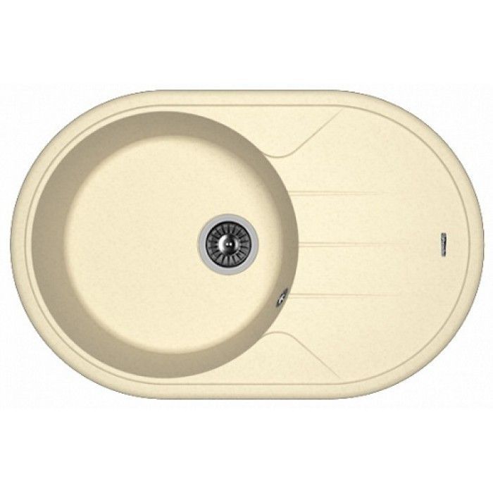 Кухонная мойка Florentina Лотос 780 20.295.C0780.202 80х50 цвет бежевый поверхность матовая