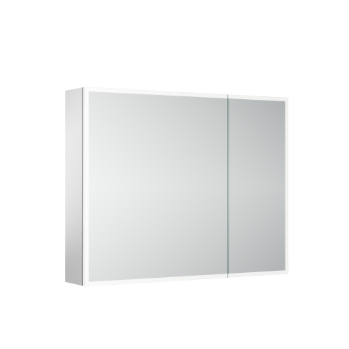 Зеркало-шкаф Sancos Evoke SC8090 90х70 подвесной цвет серый