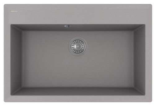 Кухонная мойка Florentina Тоскана 770 17.050.E0770.307 75х50 цвет серый поверхность матовая