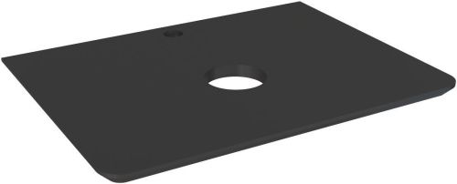 Столешница Aquanet Эмбер 00330474_old 60х50 накладная цвет черный