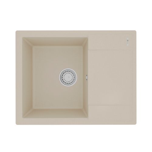 Кухонная мойка LeMark Imandra 640 9910020 65х50 цвет бежевый поверхность матовая