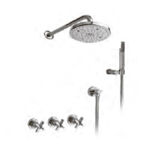 Душевой гарнитур Nicolazzi Monte Croce 2233EXTCR27 настенный хром