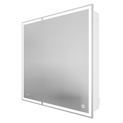 Зеркало-шкаф Grossman Меркадо 207008 70х80 подвесной цвет белый