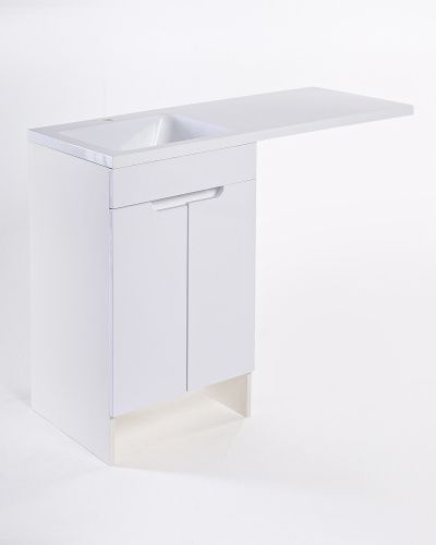 Тумба с раковиной Orange Sistema STD-110TUW+RAL 110х50 напольная цвет белый