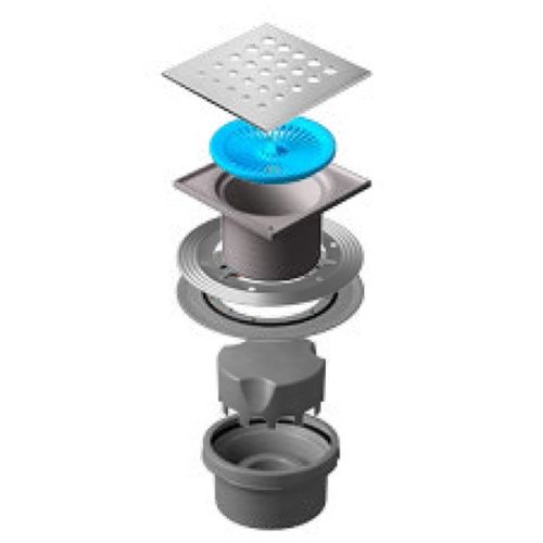 Душевой трап Pestan Confluo Standard Vertical Drops 13000020 15х15