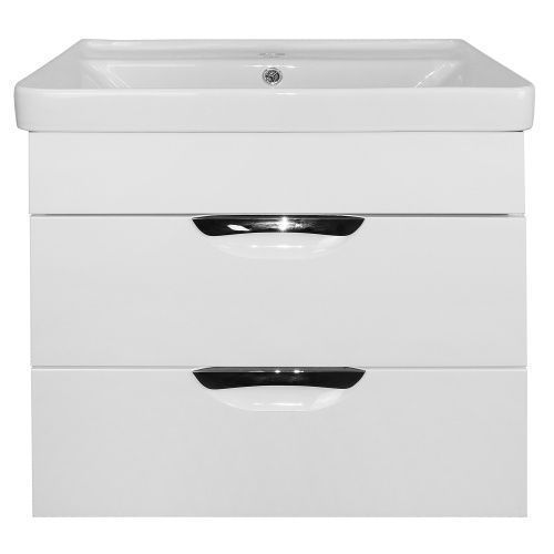 Тумба с раковиной Loranto Соло CS00070539 60х50 подвесная цвет белый