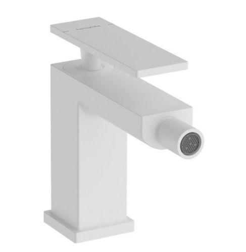 Смеситель Hansgrohe Tecturis E 73200700 на биде белый