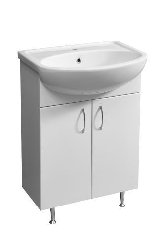 Тумба под раковину Stella Polar Концепт SP-00000047 50х30 напольная цвет белый