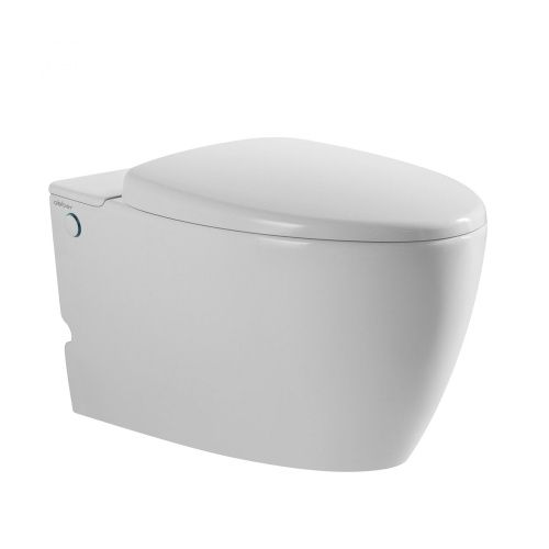 Унитаз подвесной Abber Bequem AC1107P белый с сиденьем микролифт импульсный смыв