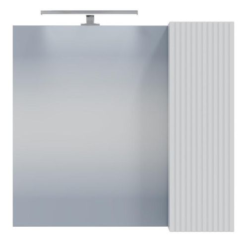 Зеркало-шкаф СанТа Альтаир 700500 70х70 подвесной цвет белый