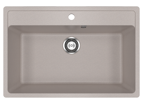 Кухонная мойка Ulgran Classic U-600-302 75х50 цвет бежевый