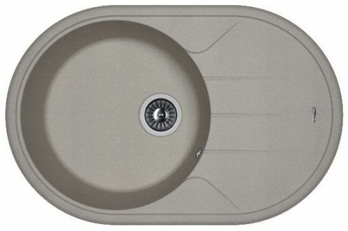 Кухонная мойка Florentina Лотос 780 20.295.C0780.307 80х50 цвет серый поверхность матовая