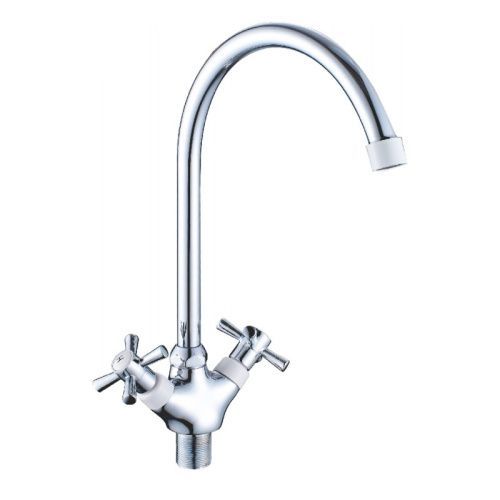 Смеситель для кухни Cron CN46142-8 на мойку белый