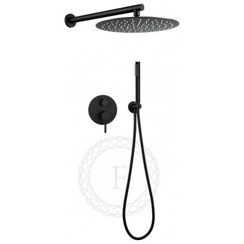 Душевая система Filarete FL1023BL встраиваемая в стену цвет черный