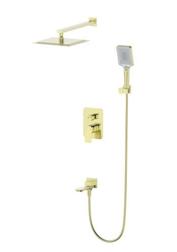 Душевая система Wonzon & Woghand Diamond WW-88939011-BG встраиваемая в стену цвет золото