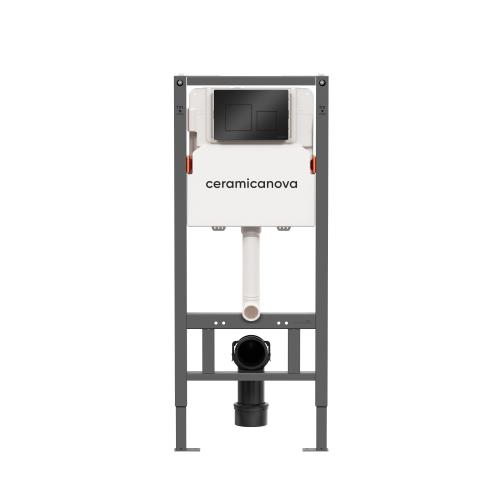 Инсталляция для унитаза с кнопкой Ceramica Nova Balance/Square CN121002MB