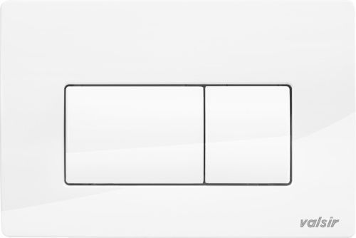 Клавиша смыва механическая Valsir P1 VS0871301 цвет белый