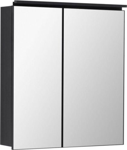 Зеркало-шкаф De Aqua Алюминиум 261758 70х80 подвесной