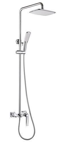 Душевая стойка Boheme Venturo 378 настенная цвет хром