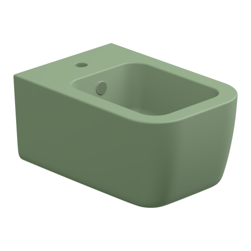 Биде подвесное GSG Ceramic Design Brio BRBISO031 цвет зеленый