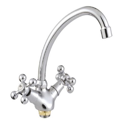 Смеситель для кухни Cron CN4119-2 на мойку хром