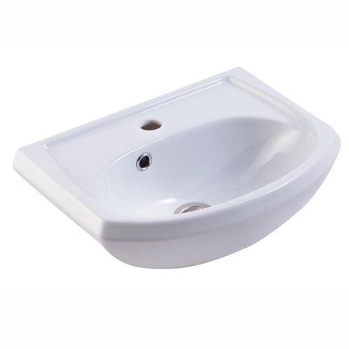 Раковина из сантехнического фарфора Rosa Уют 4620008192741 50х40 встраиваемая цвет белый