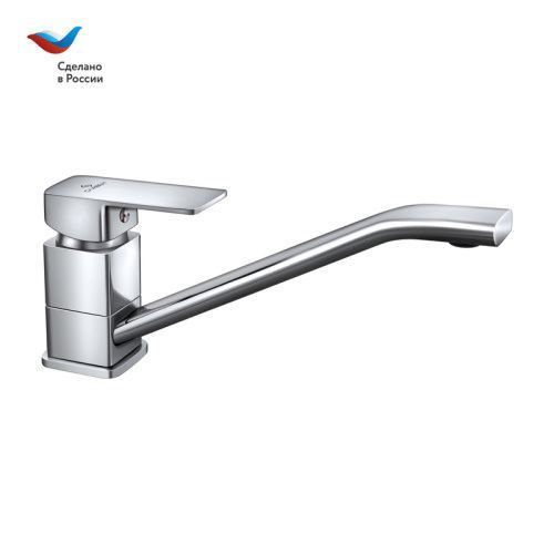 Смеситель для кухни Славен Коттедж СЛ-ОД-Н21 на мойку хром