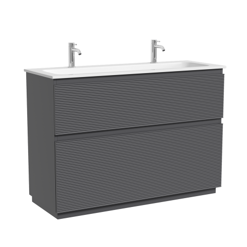 Тумба под раковину Sancos FOLK Floor FL120FGS 120х40 напольная цвет серый