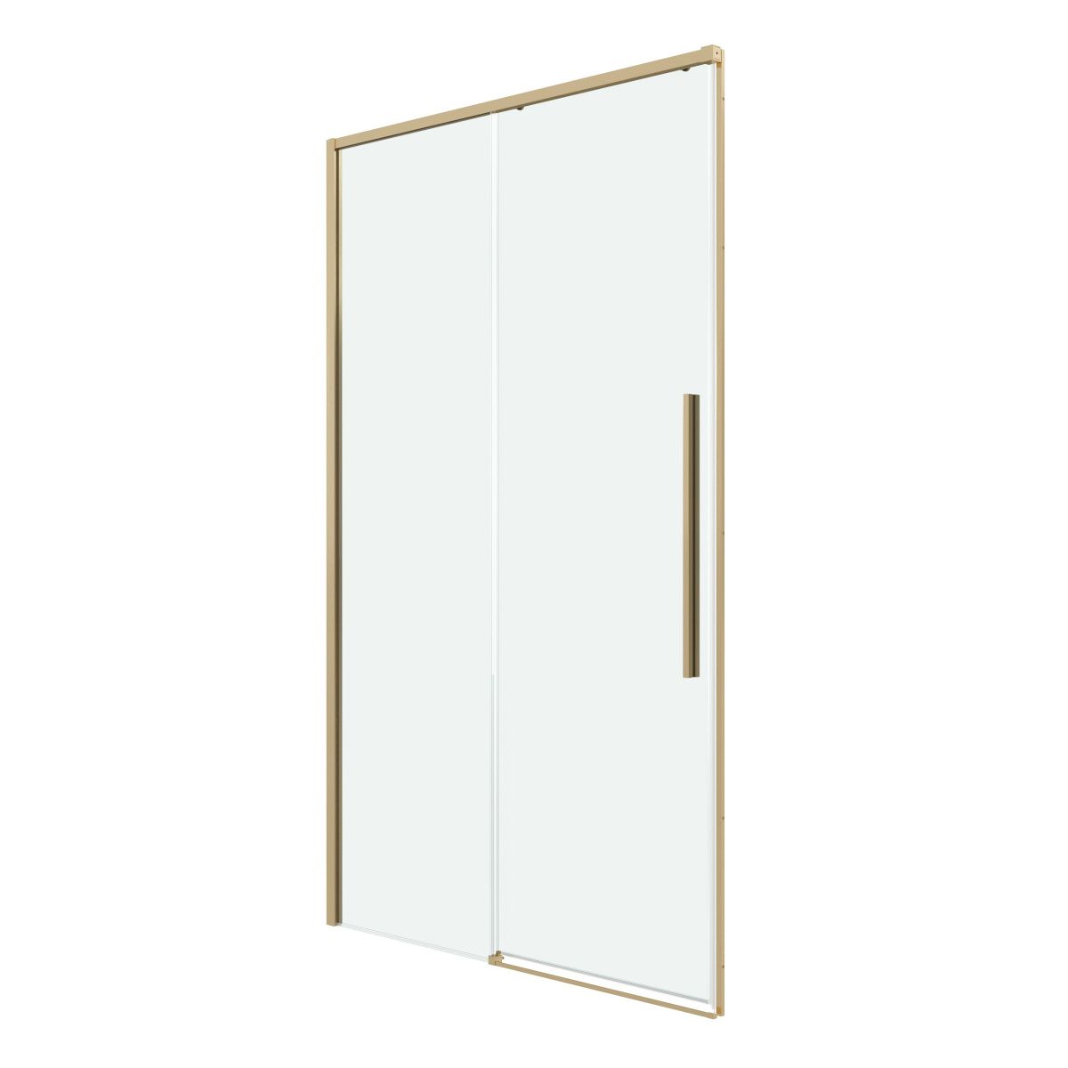 Душевая дверь Grossman Galaxy 100.K33.01.140.32.00 140х195 стекло прозрачное профиль золото - фото 2