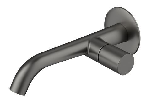 Смеситель для раковины AltroBagno Bilancia AltroBagnoBilancia010803GM встраиваемый в стену оружейная сталь