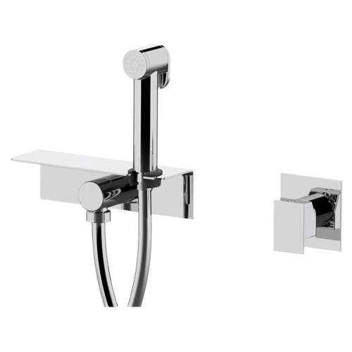 Гигиенический душ со смесителем Daniel SK646Z4DCTCR хром