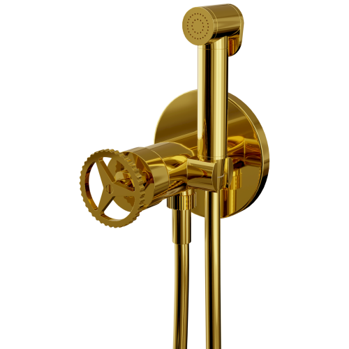Гигиенический душ со смесителем Remer CH65WDO золото