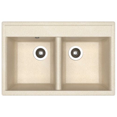 Кухонная мойка Dr.Gans Астра 780 25.060.E0780.403 80х50 цвет бежевый поверхность матовая