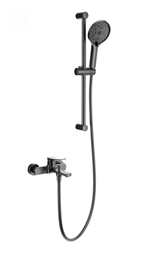 Душевой гарнитур Wonzon & Woghand  WW-C2036-BGG настенный серый