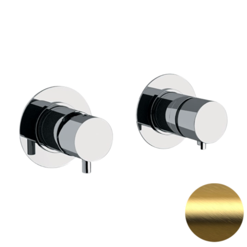 Смеситель для душа Daniel Tokyo TK625D3DP встраиваемый в стену золото